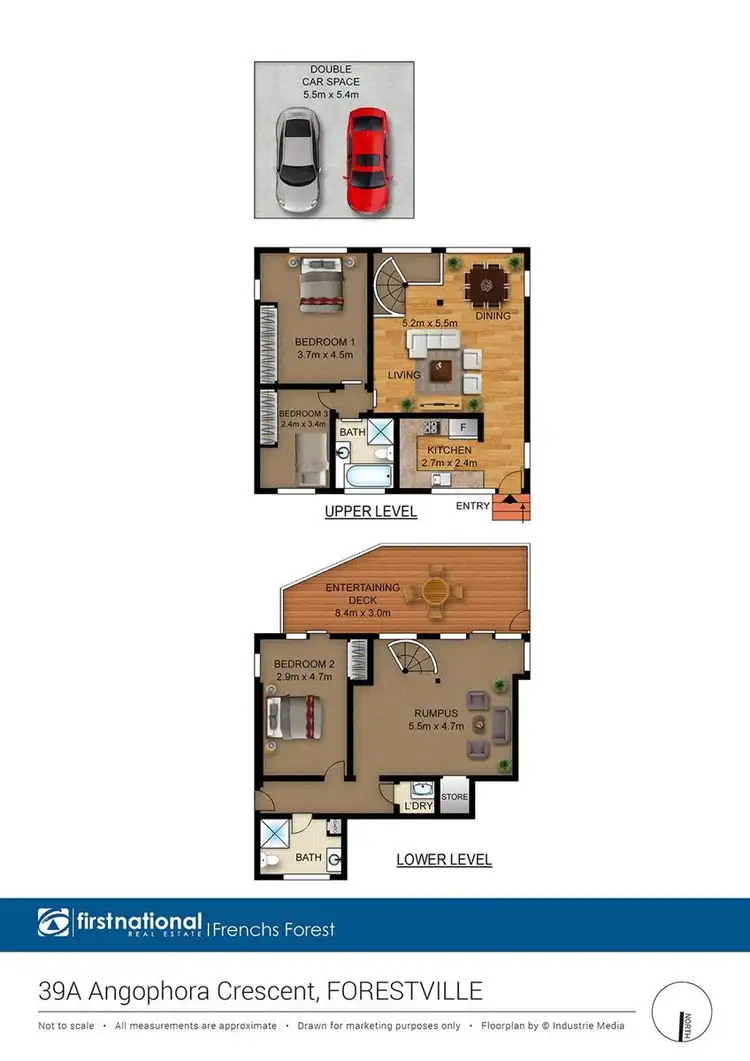 Floorplan of Homely house listing, 39A Angophora Crescent, Forestville NSW 2087