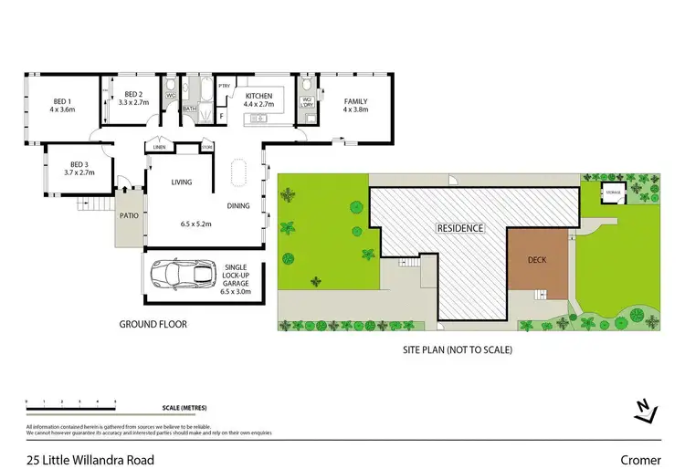 Floorplan of Homely house listing, 25 Little Willandra Road, Cromer NSW 2099