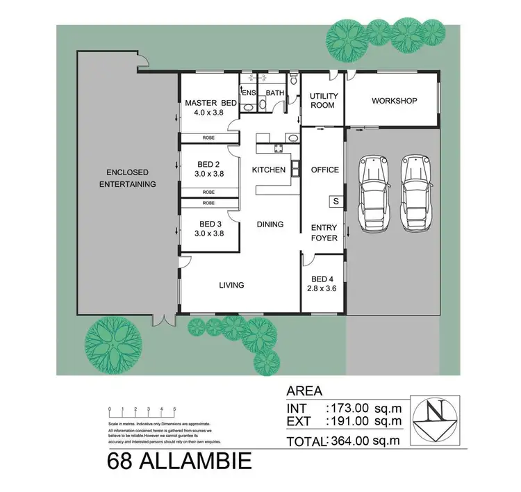 Floorplan of Homely house listing, 68 Allambie Lane, Kelso QLD 4815