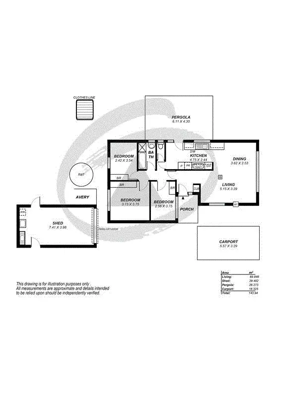 Floorplan of Homely house listing, 13 James Street, Mount Barker SA 5251