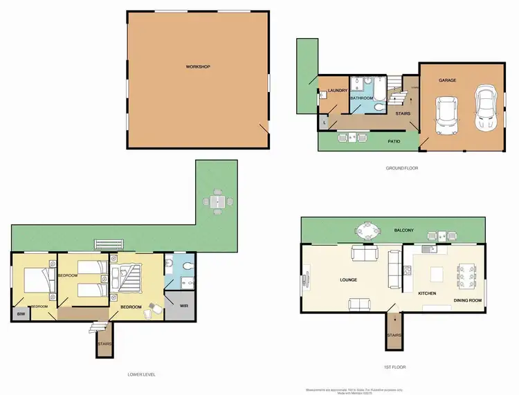 Floorplan of Homely house listing, 91 The Lake Circuit, Culburra Beach NSW 2540
