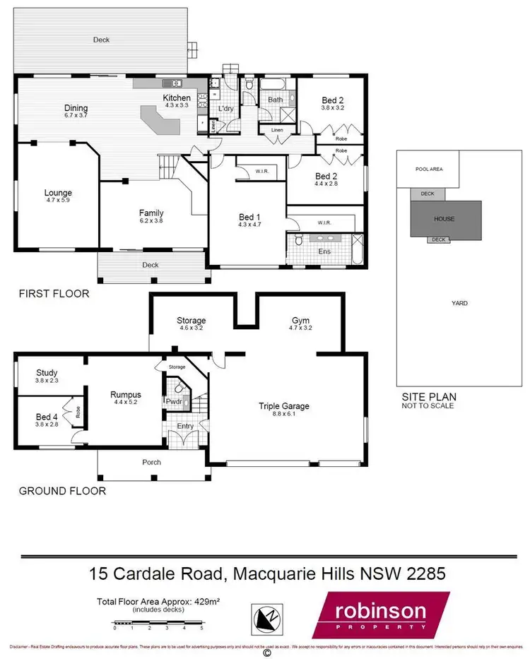 Floorplan of Homely house listing, 15 Cardale Road, Macquarie Hills NSW 2285
