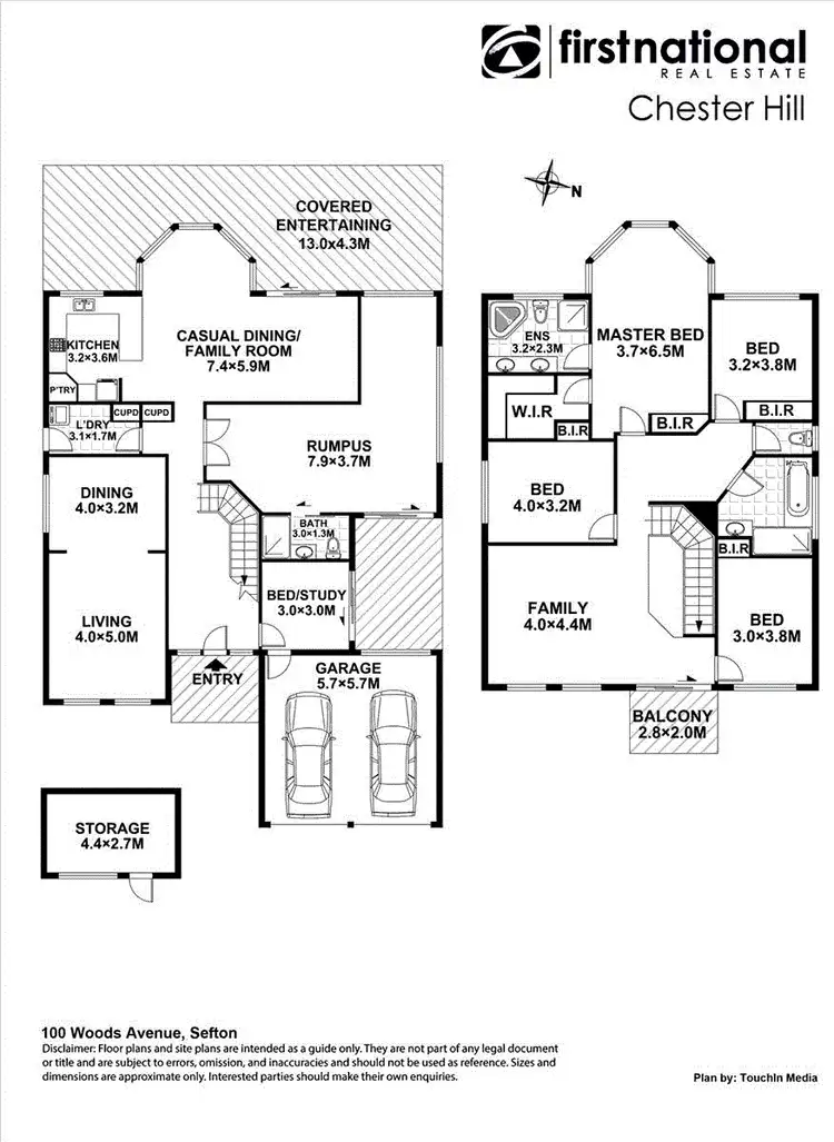 Floorplan of Homely house listing, 110 Woods Road, Sefton NSW 2162