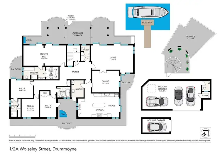 Floorplan of Homely apartment listing, 1/2A Wolseley Street, Drummoyne NSW 2047