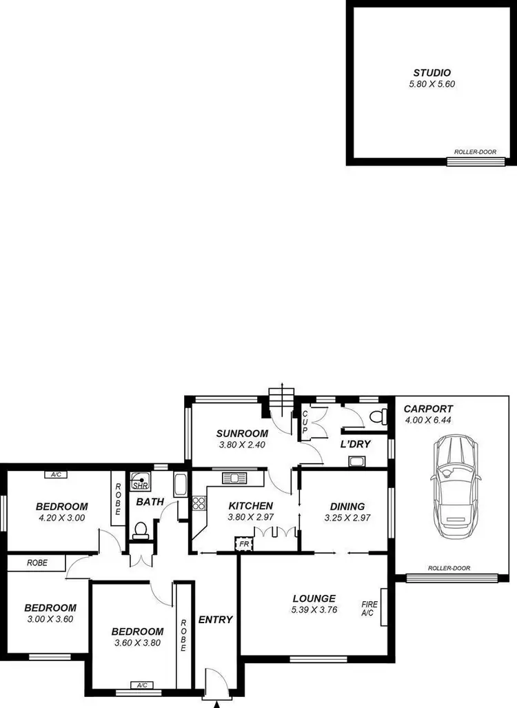 Floorplan of Homely house listing, 14 The Parade, Blair Athol SA 5084