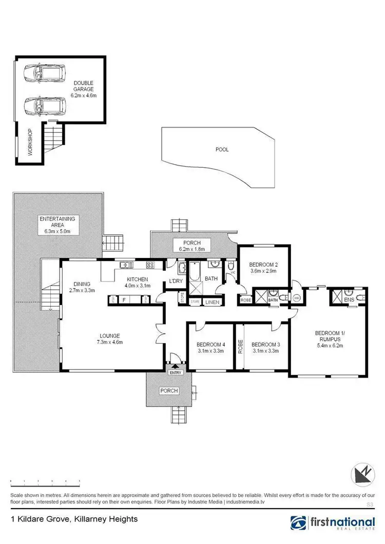 Floorplan of Homely house listing, 1 Kildare Grove, Killarney Heights NSW 2087