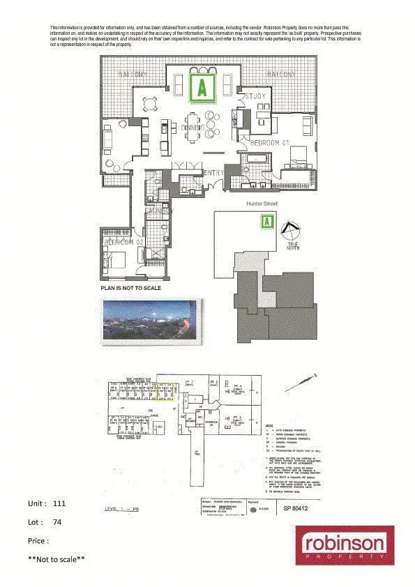 Floorplan of Homely apartment listing, 111/741 Hunter Street, Newcastle West NSW 2302
