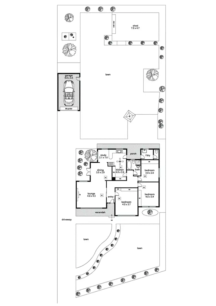 Floorplan of Homely house listing, 20 Rymill Road, Somerton Park SA 5044