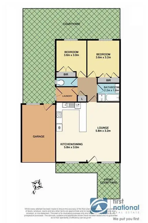 Floorplan of Homely unit listing, 8 Stayner Street, Chelsea VIC 3196