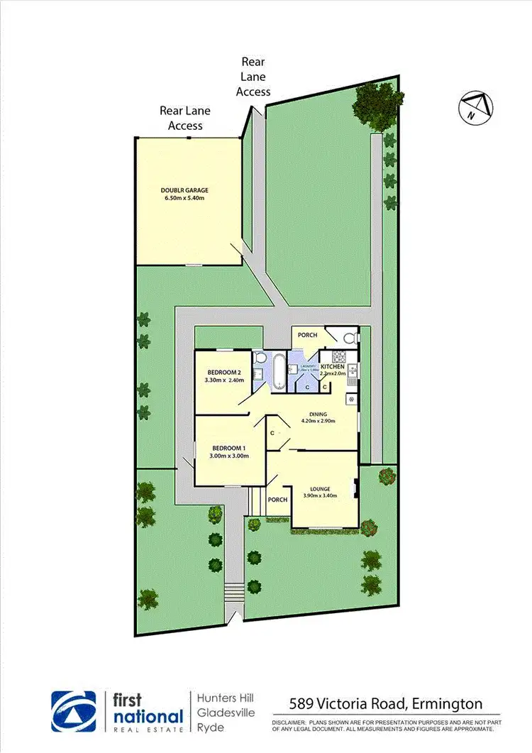 Floorplan of Homely house listing, 589 Victoria Road, Ermington NSW 2115