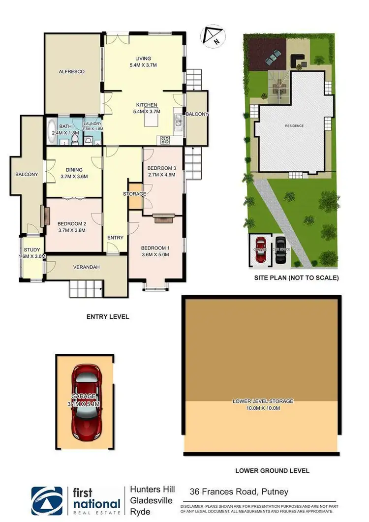Floorplan of Homely house listing, 36 Frances Road, Putney NSW 2112