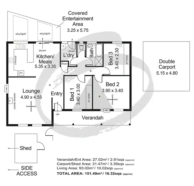 Floorplan of Homely house listing, 3/40 Britannia Road, Nairne SA 5252