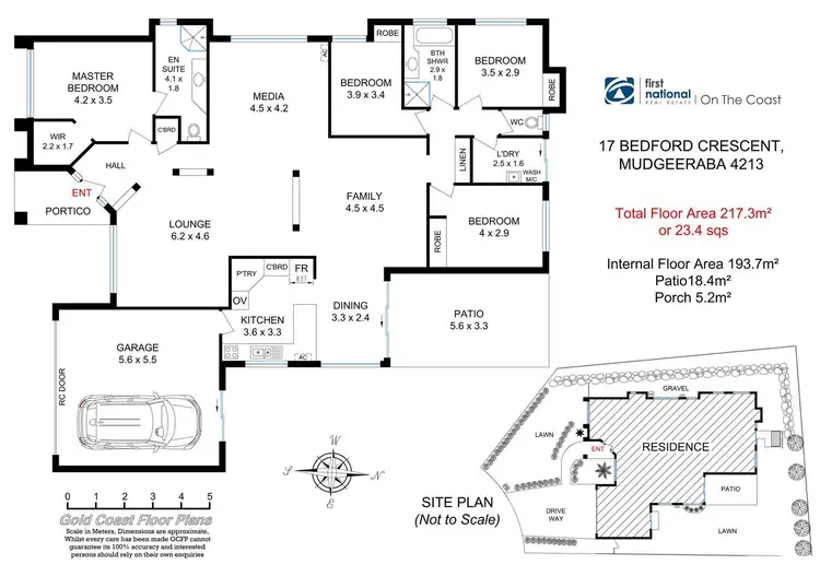 Floorplan of Homely house listing, 17 Bedford Crescent, Mudgeeraba QLD 4213