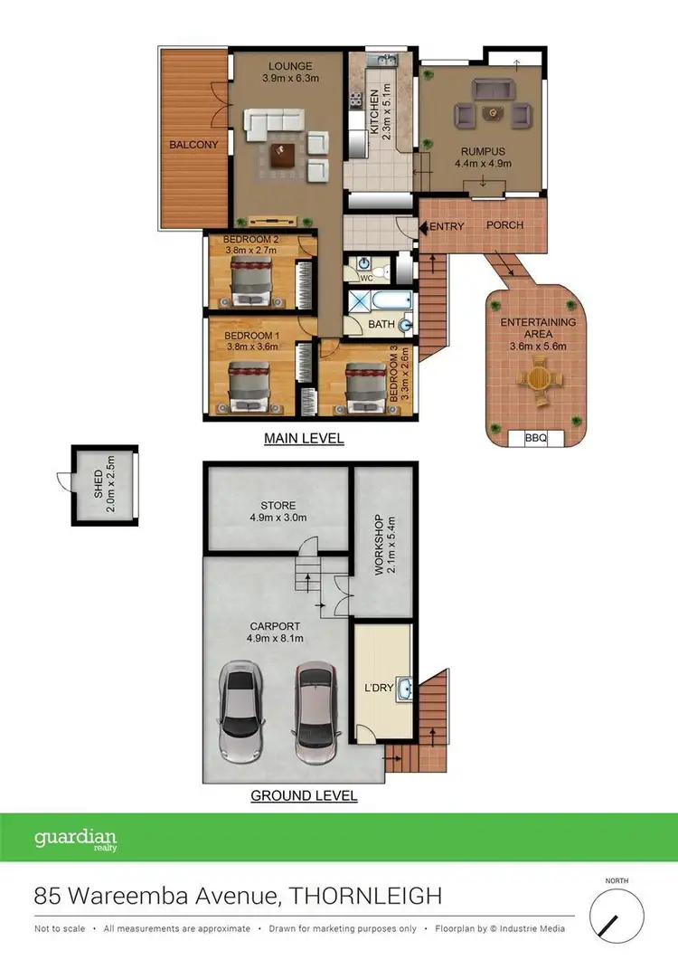 Floorplan of Homely house listing, 85 Wareemba Avenue, Thornleigh NSW 2120
