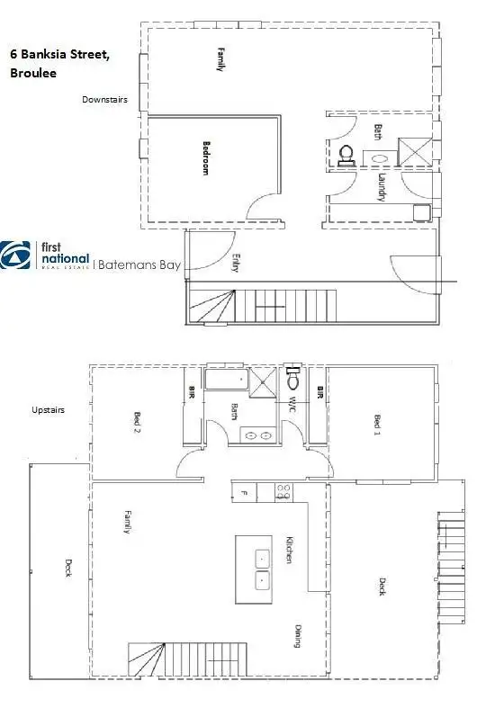 Floorplan of Homely house listing, 6 Banksia Street, Broulee NSW 2537