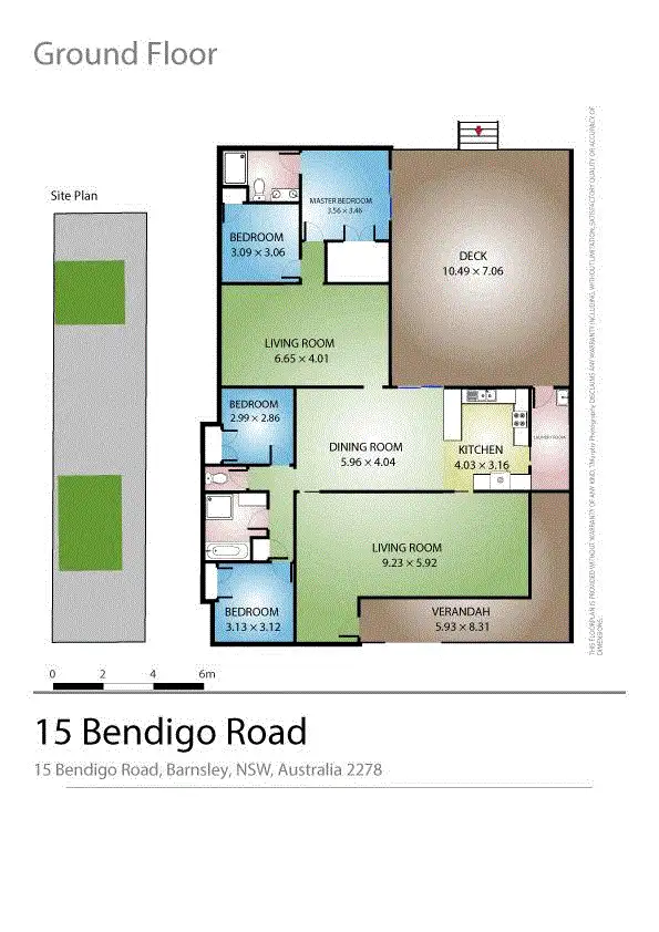 Floorplan of Homely house listing, 15 Bendigo Road, Barnsley NSW 2278