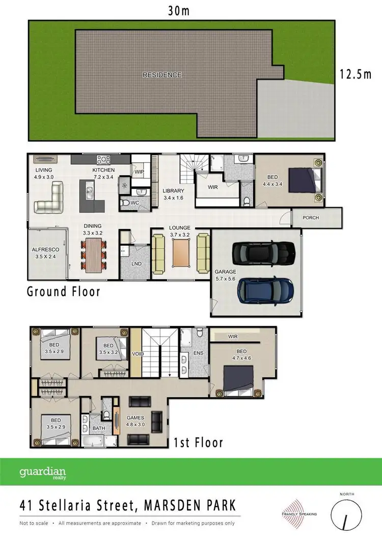 Floorplan of Homely house listing, 41 Stellaria Street, Marsden Park NSW 2765