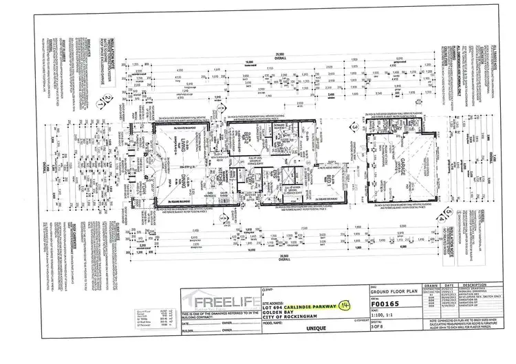 Floorplan of Homely house listing, 14 Carlindie Parkway, Golden Bay WA 6174