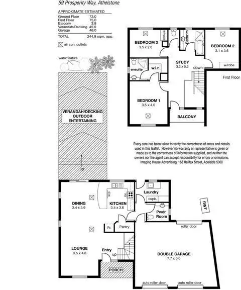 Floorplan of Homely house listing, 59 Prosperity Way, Athelstone SA 5076