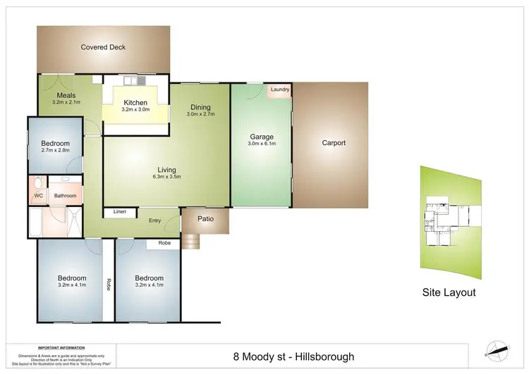 Floorplan of Homely house listing, 8 Moody Street, Hillsborough NSW 2290