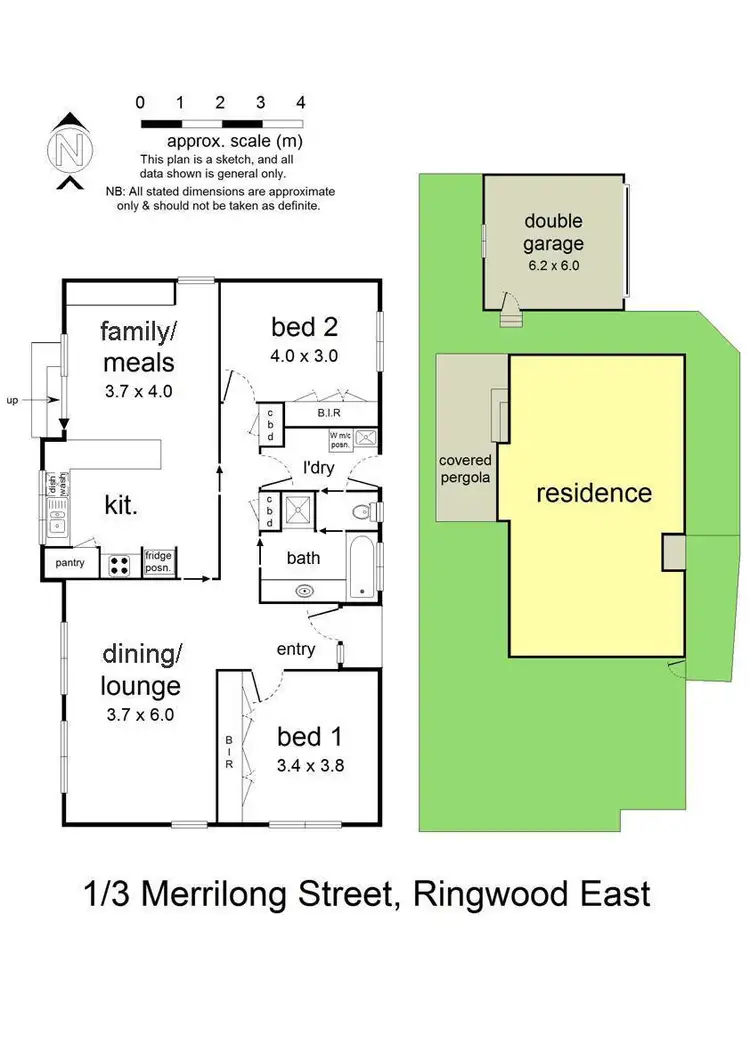Floorplan of Homely house listing, 1/3 Merrilong Street, Ringwood East VIC 3135