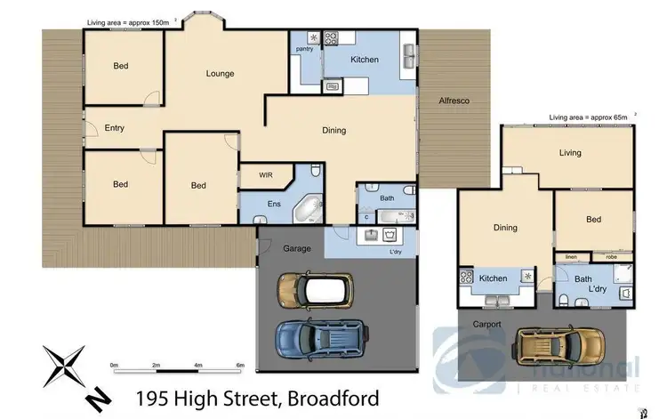 Floorplan of Homely house listing, 195 High Street, Broadford VIC 3658