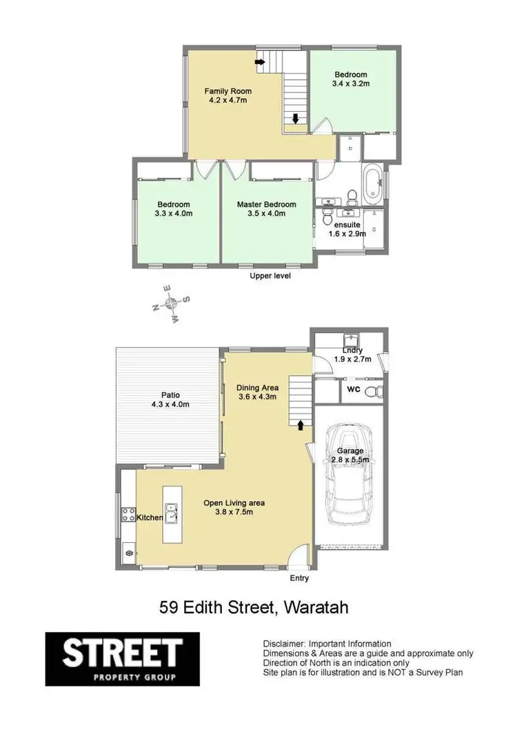 Floorplan of Homely house listing, 59 Edith Street, Waratah NSW 2298
