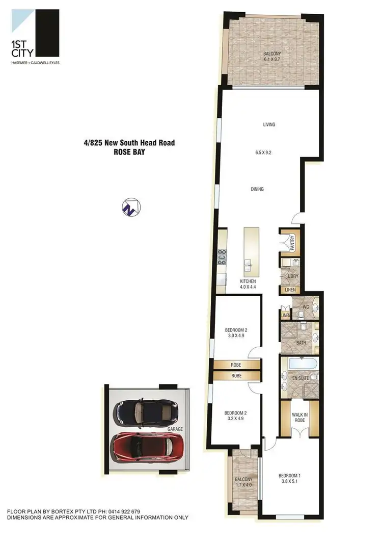 Floorplan of Homely apartment listing, 4/825 New South Head Road, Rose Bay NSW 2029