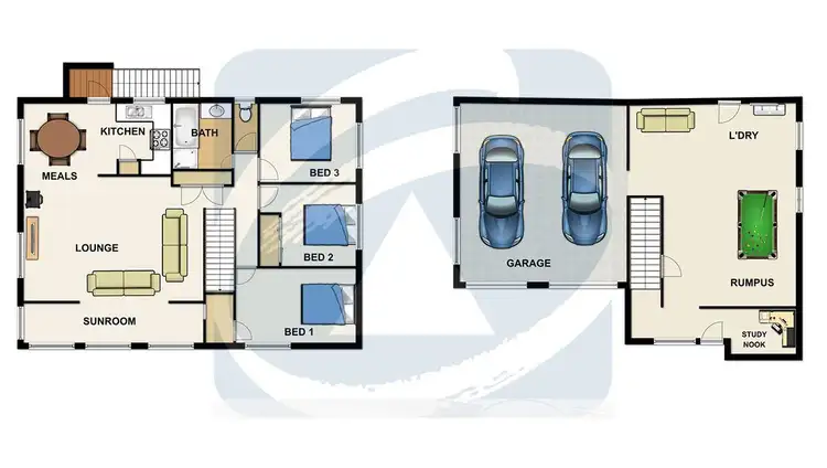 Floorplan of Homely house listing, 11 Carribean Drive, Slacks Creek QLD 4127