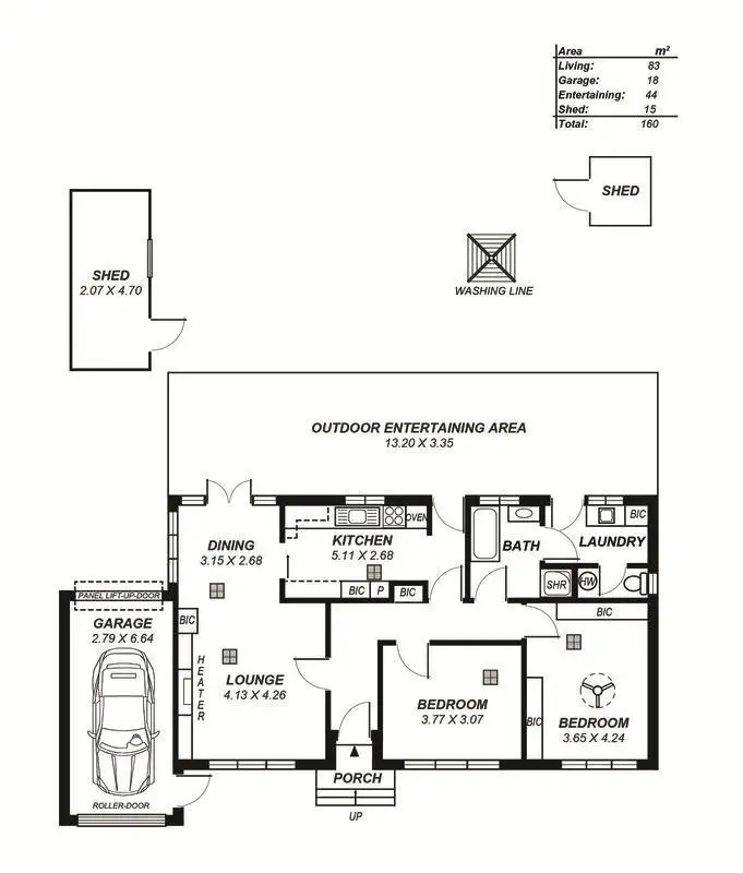 Floorplan of Homely house listing, 4 Hazel Street, Blair Athol SA 5084