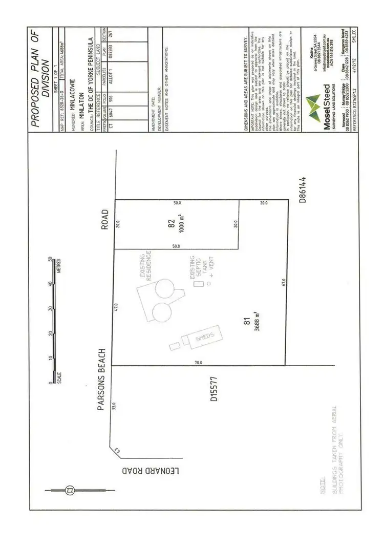Floorplan of Homely house listing, 81 Parsons Beach Road, Minlaton SA 5575