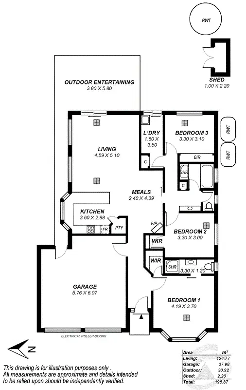 Floorplan of Homely house listing, 2/9 Exhibition Road, Mount Barker SA 5251