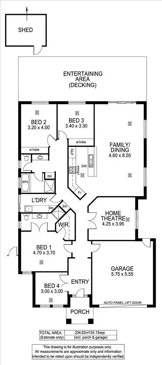 Floorplan of Homely house listing, 41 Miller Street, Sturt SA 5047