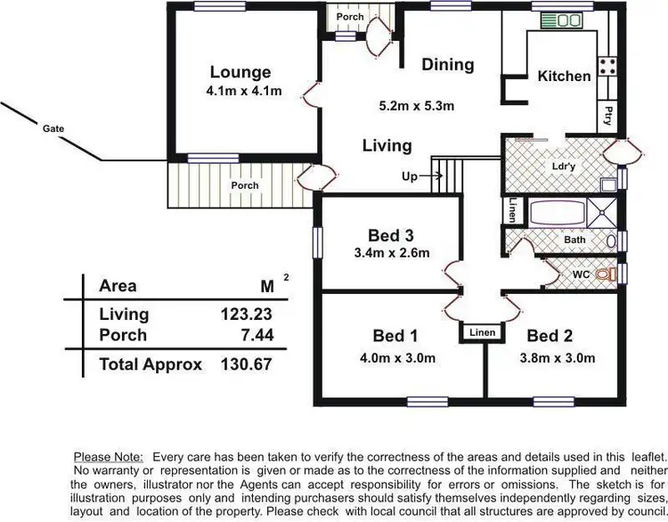 Floorplan of Homely house listing, 17 Melsetter Road, Huntfield Heights SA 5163