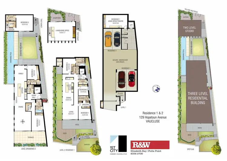 Floorplan of Homely house listing, 129 Hopetoun Avenue, Vaucluse NSW 2030