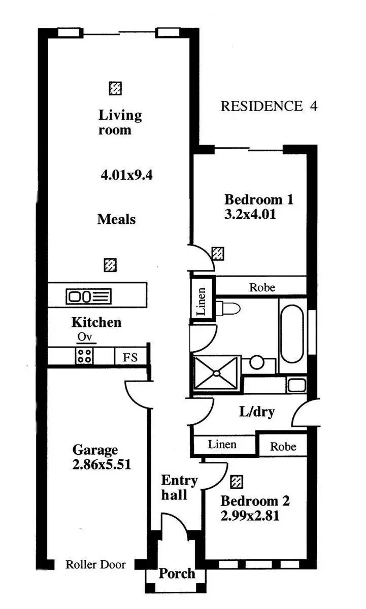 Floorplan of Homely house listing, 10 Shinnick Street, Dover Gardens SA 5048