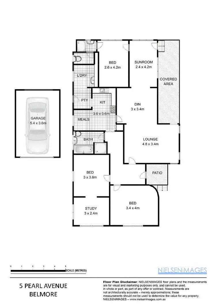 Floorplan of Homely house listing, 5 Pearl Avenue, Belmore NSW 2192
