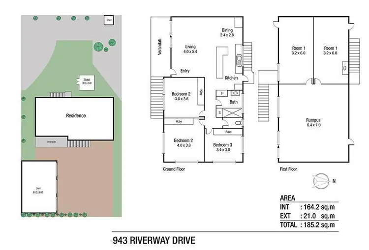 Floorplan of Homely house listing, 943 Riverway Drive, Condon QLD 4815