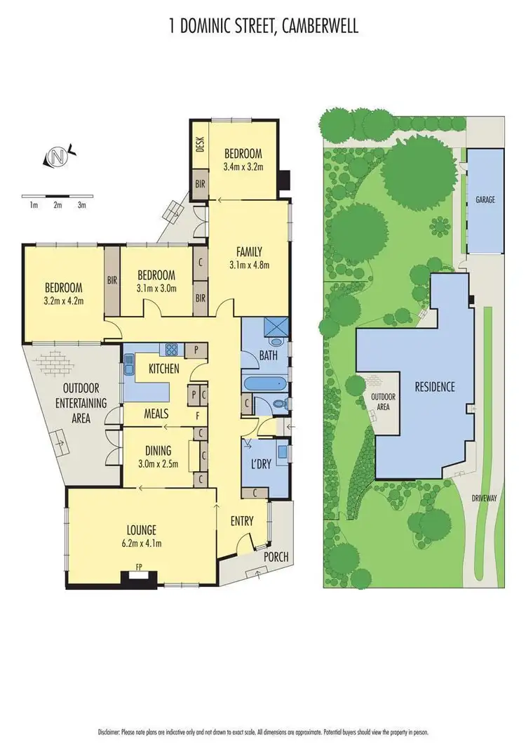 Floorplan of Homely house listing, 1 Dominic Street, Camberwell VIC 3124
