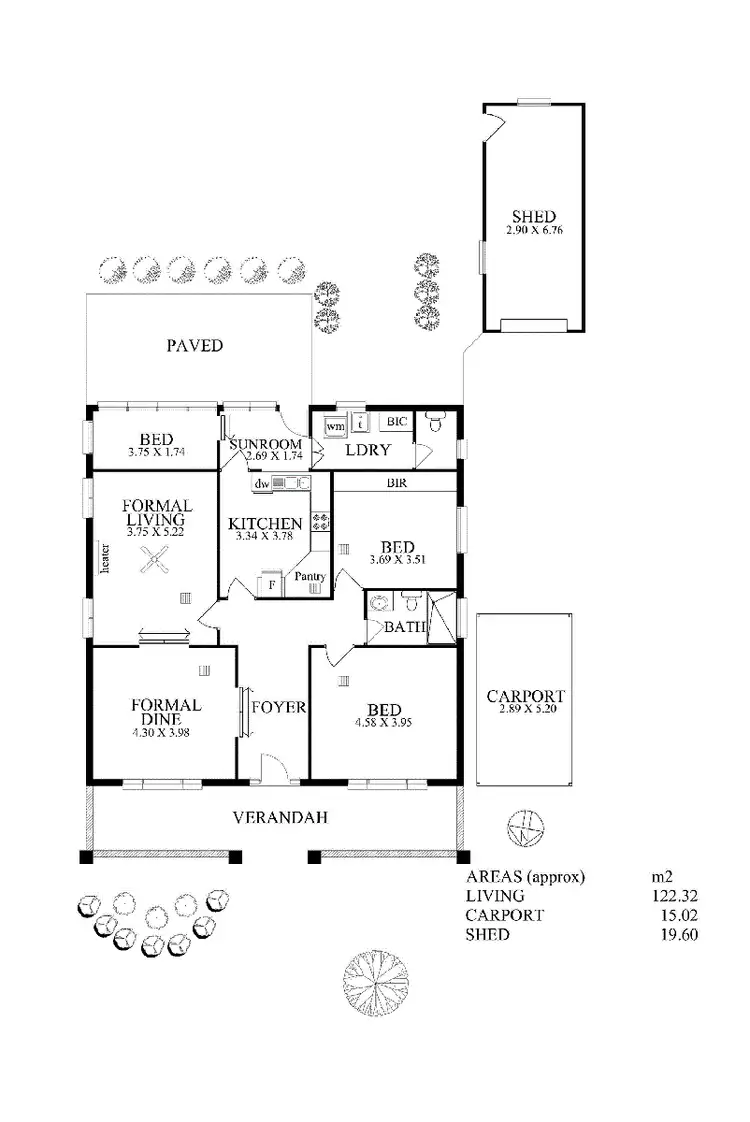Floorplan of Homely house listing, 23 Angas Road, Hawthorn SA 5062