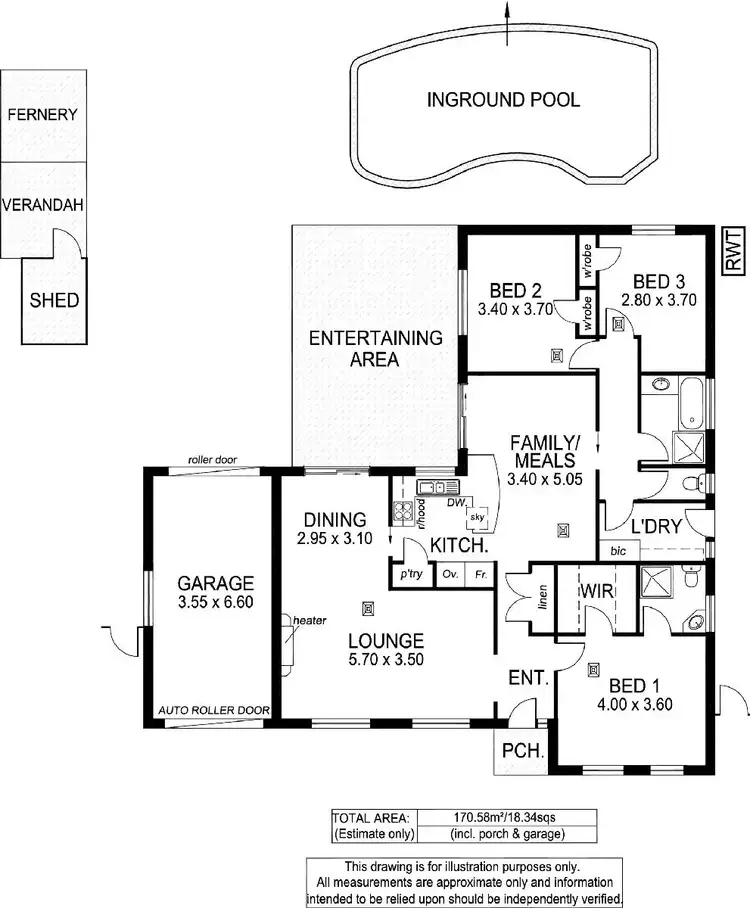 Floorplan of Homely house listing, 159 The Cove Road, Hallett Cove SA 5158