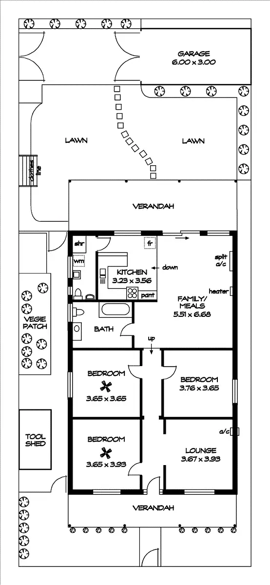 Floorplan of Homely house listing, 125 Carlisle Street, Glanville SA 5015