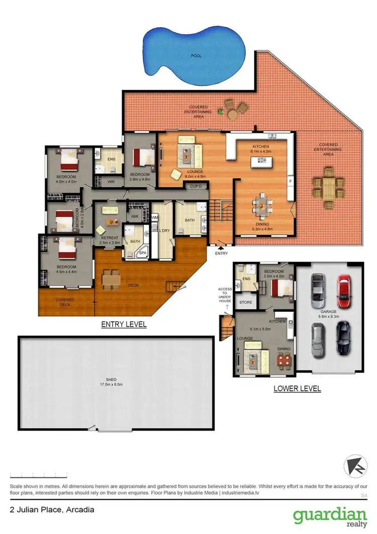 Floorplan of Homely house listing, 2 Julian Place, Arcadia NSW 2159
