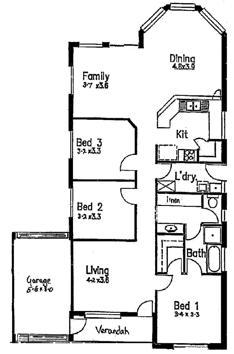Floorplan of Homely house listing, 16 Beaconsfield Terrace, Ascot Park SA 5043