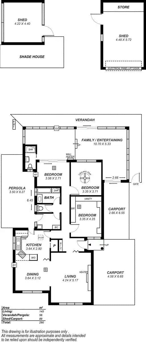Floorplan of Homely house listing, 33 Ayers Avenue, Daw Park SA 5041
