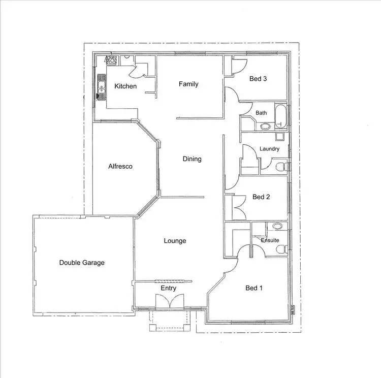 Floorplan of Homely house listing, 12 Matisse Street, Ashby WA 6065