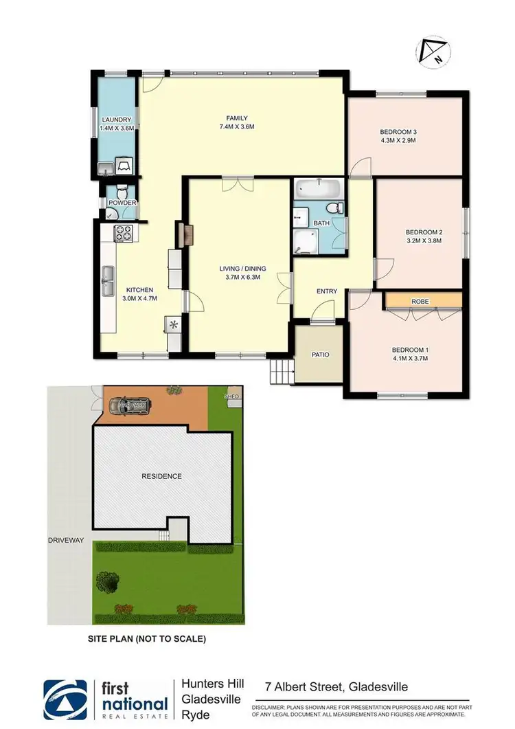 Floorplan of Homely house listing, 7 Albert Street, Gladesville NSW 2111