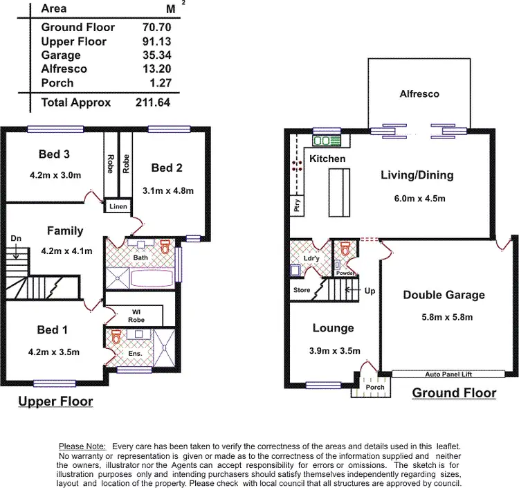 Floorplan of Homely house listing, 19b Downer Avenue, Campbelltown SA 5074
