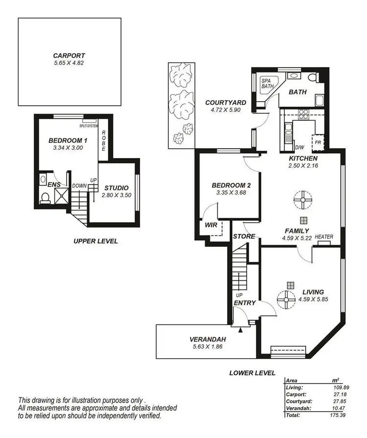 Floorplan of Homely townhouse listing, 33 Ruthven Avenue, Glandore SA 5037
