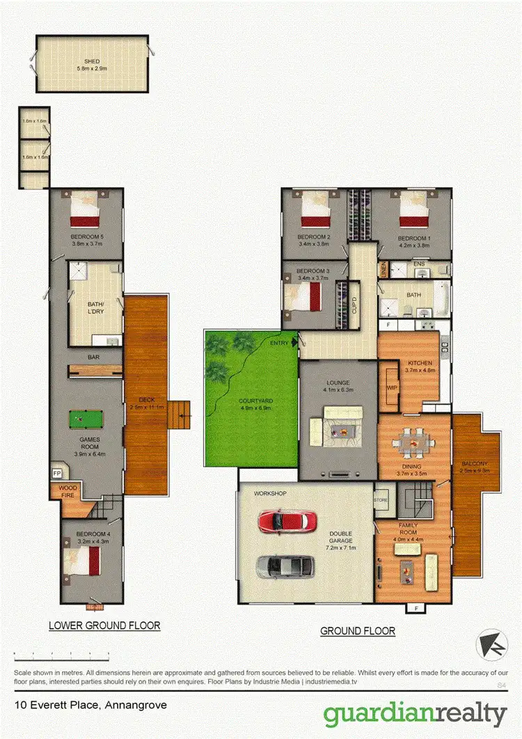Floorplan of Homely house listing, Address available on request